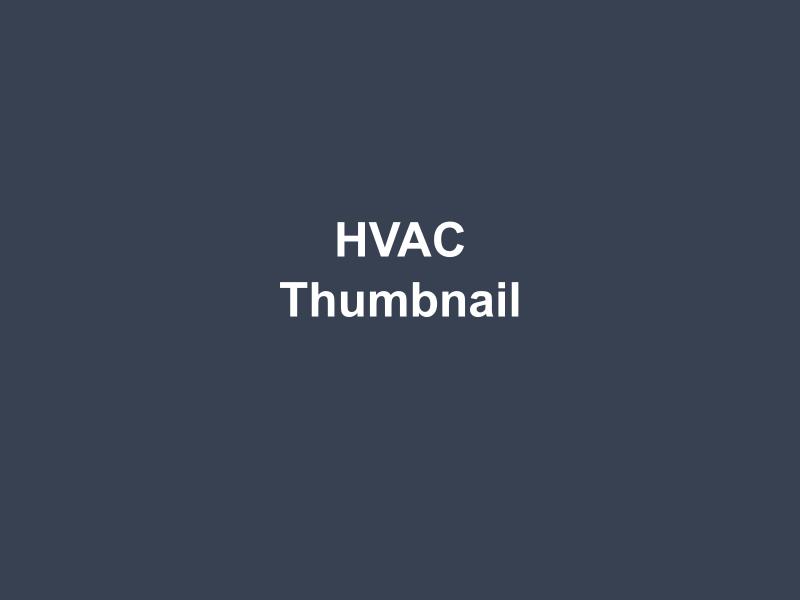 HVAC Monitoring Solution