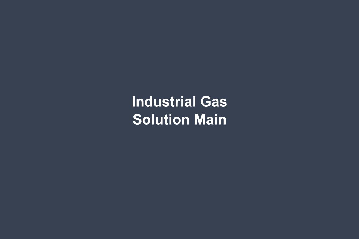 Industrial Gas Flow Monitoring Solution